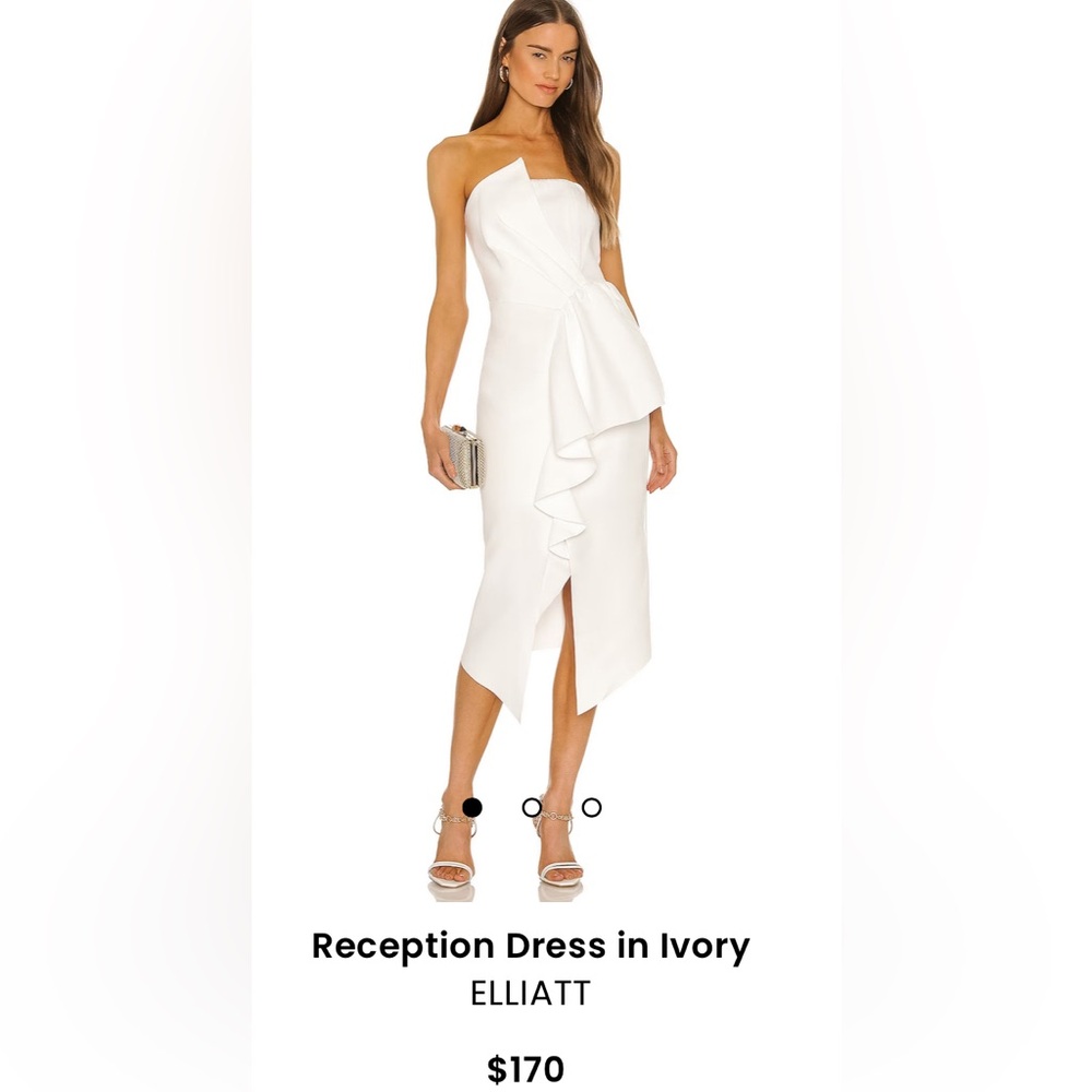 Elliat White Reception Dress